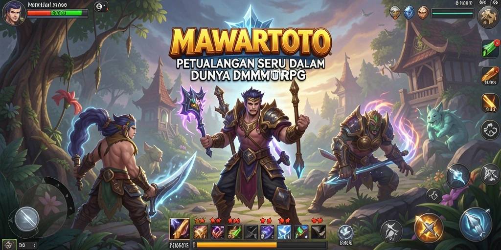 Tangkapan layar dari gameplay seru di dunia fantasi MAWARTOTO.